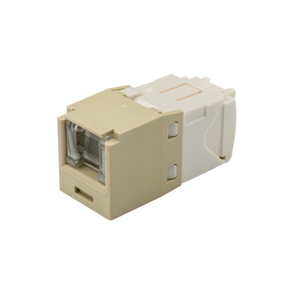 Panduit 1-PORT MOD JACK CAT6 8W8P UTP, MINICOM T568A/B SPRING SHUTTER CJH688TGEI